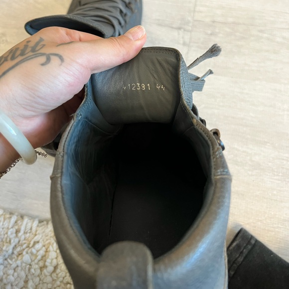 Balenciaga Gray High-Top Sneakers - Picture 3 of 5
